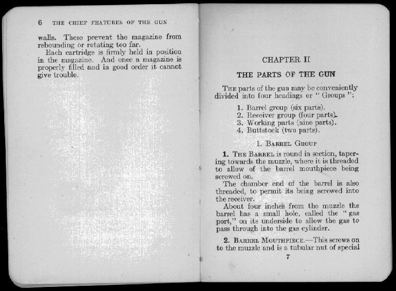 van Nostrands Lewis Gun Manual, scan 13 of 105