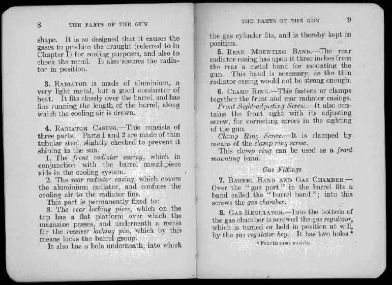 van Nostrands Lewis Gun Manual, scan 14 of 105