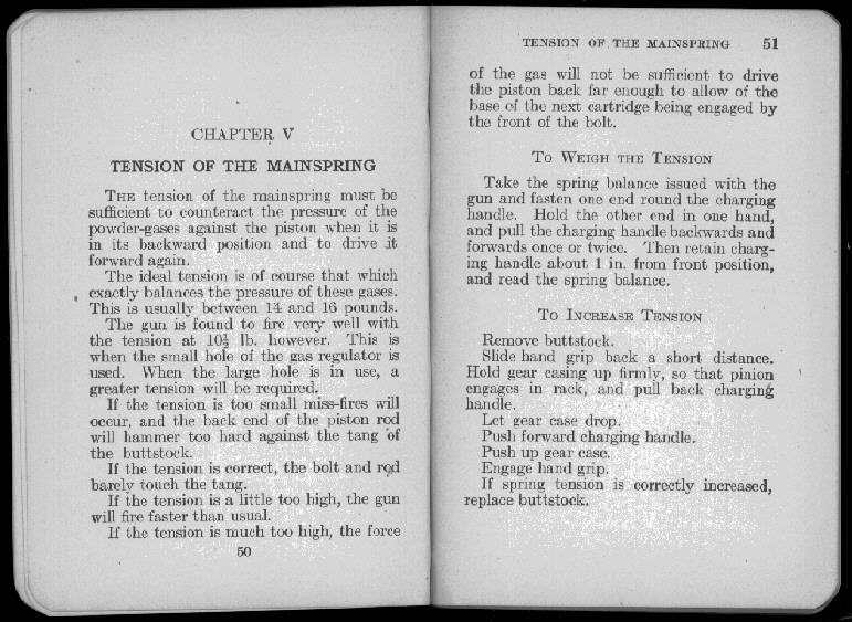 van Nostrands Lewis Gun Manual, scan 36 of 105