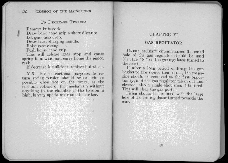 van Nostrands Lewis Gun Manual, scan 37 of 105