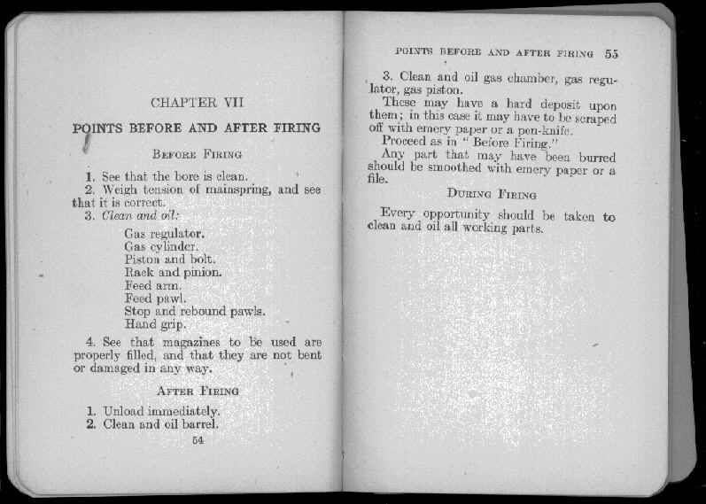 van Nostrands Lewis Gun Manual, scan 38 of 105