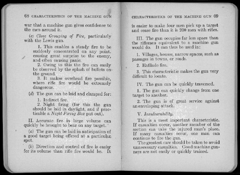 van Nostrands Lewis Gun Manual, scan 45 of 105