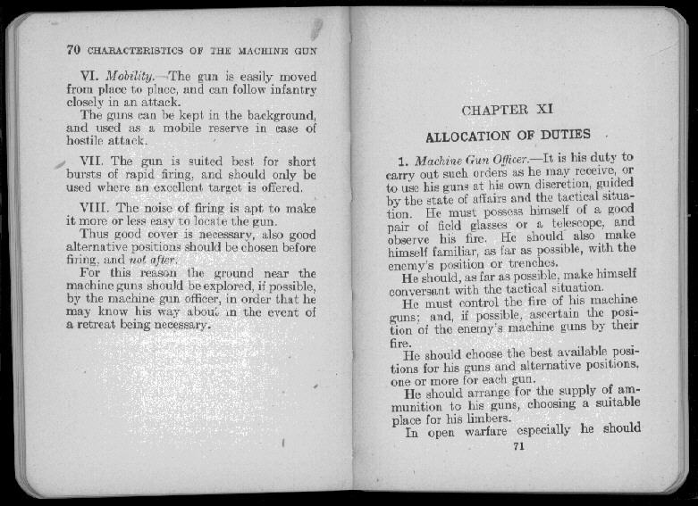 van Nostrands Lewis Gun Manual, scan 46 of 105