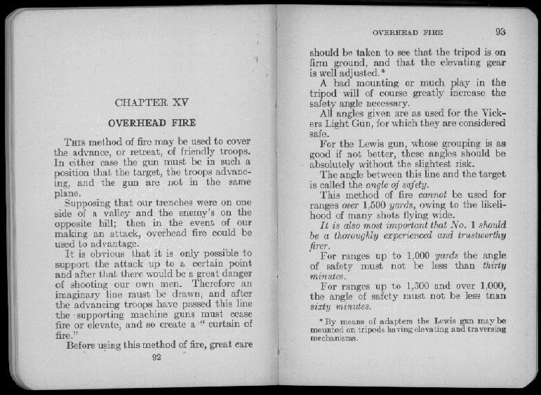 van Nostrands Lewis Gun Manual, scan 57 of 105