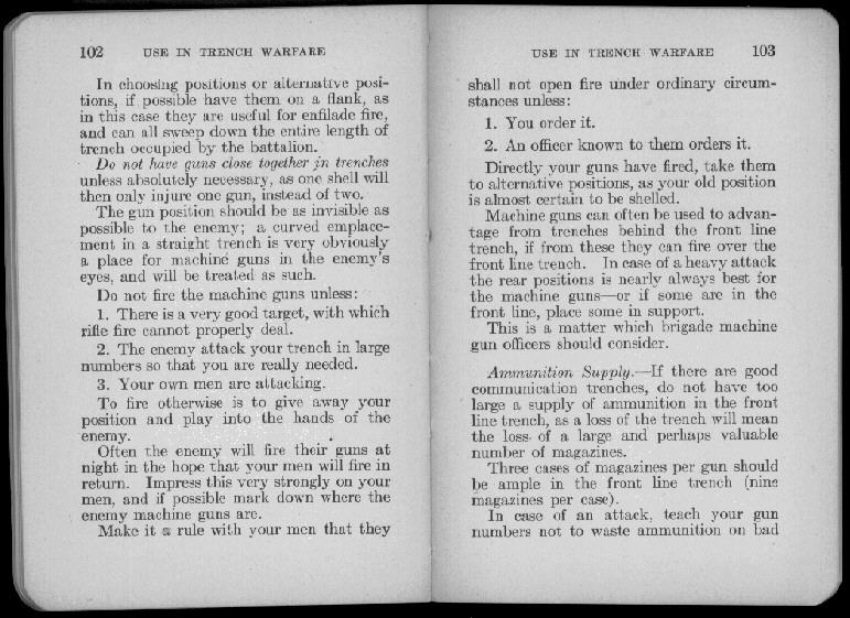 van Nostrands Lewis Gun Manual, scan 62 of 105