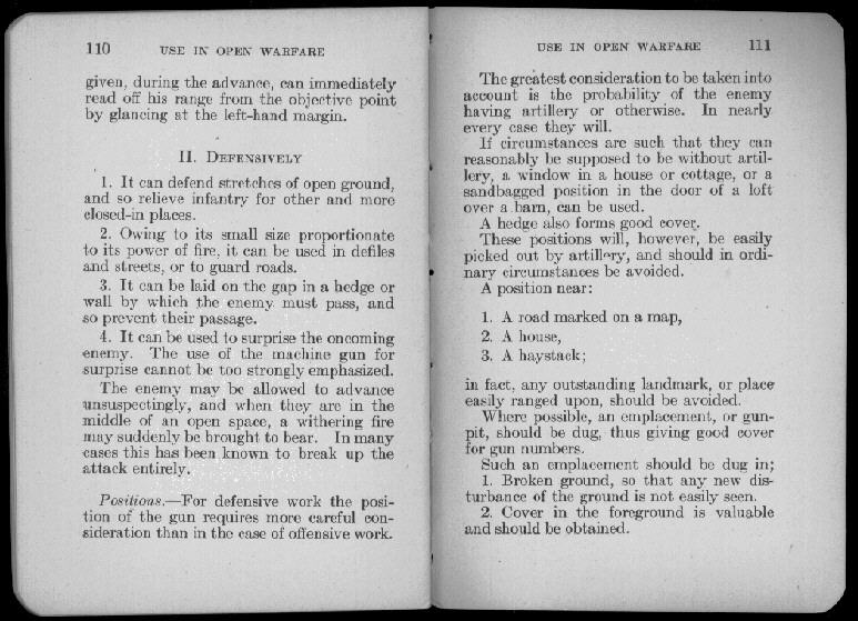 van Nostrands Lewis Gun Manual, scan 66 of 105