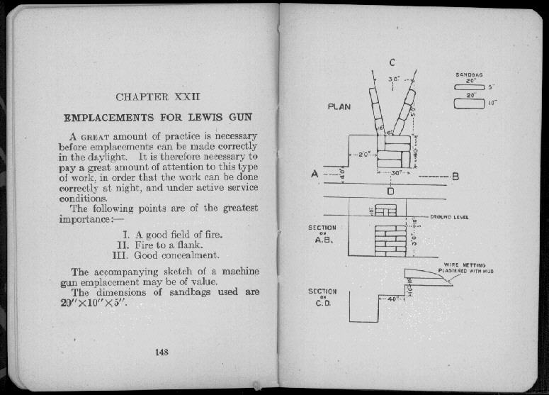 van Nostrands Lewis Gun Manual, scan 89 of 105