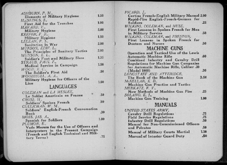 van Nostrands Lewis Gun Manual, scan 93 of 105